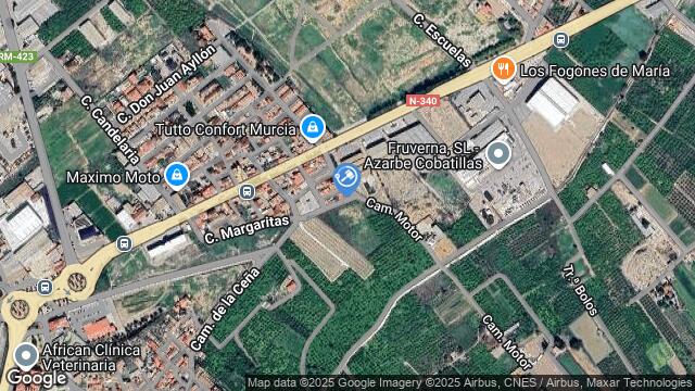 Ubicación de la subastas Subasta de vivienda en Murcia