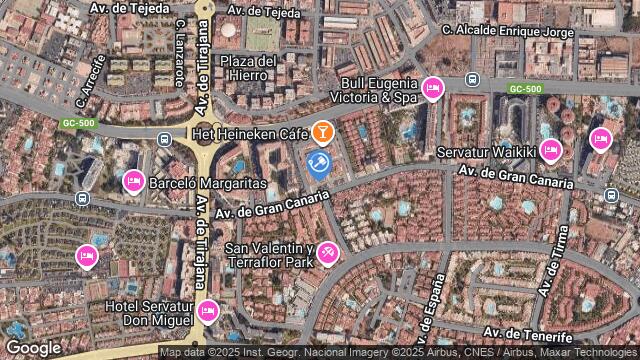 Ubicación de la subastas Subasta de local comercial en San Bartolomé de Tirajana, Playa del Ingés