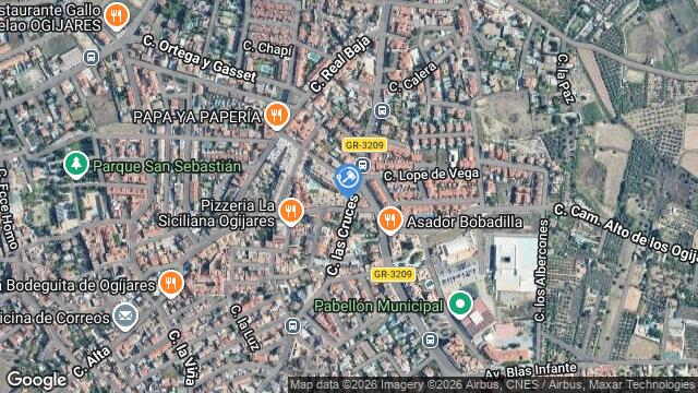 Ubicación de la subastas Subasta de cl cruces ( ogÍjares) en OGÍJARES