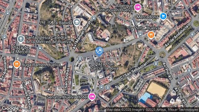 Ubicación de la subastas Subasta de garaje en HUELVA