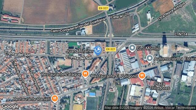 Ubicación de la subastas Subasta de cl puerta del sol ( montijo) en MONTIJO