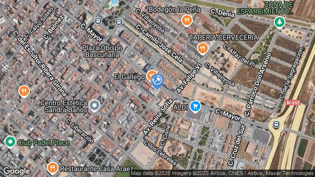 Ubicación de la subastas Subasta de vivienda en PILAR DE LA HORADADA