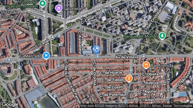 Ubicación de la subastas Subasta de garaje en PAMPLONA