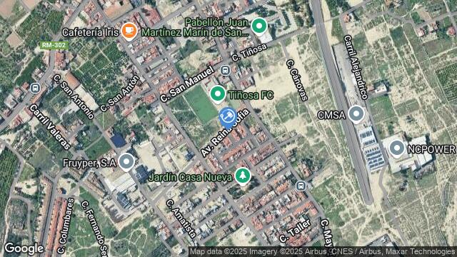 Ubicación de la subastas Subasta de solar en Murcia
