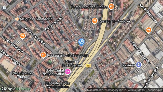 Ubicación de la subastas Subasta de vivienda en Sant Adrià de Besòs