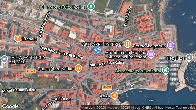 Ubicación de la subastas Subasta de cl arresi ( bermeo) en BERMEO