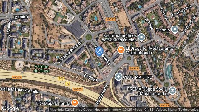 Ubicación de la subastas Subasta de trastero en MAJADAHONDA