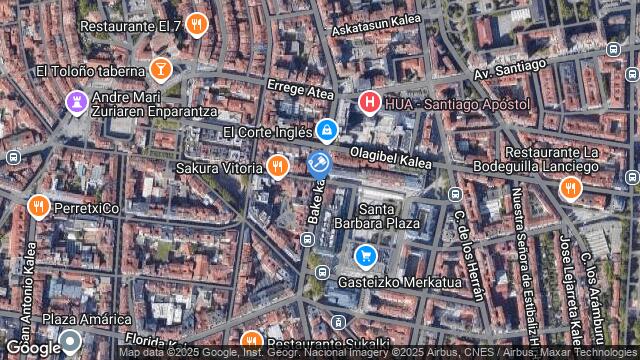 Ubicación de la subastas Subasta de local comercial en VITORIA