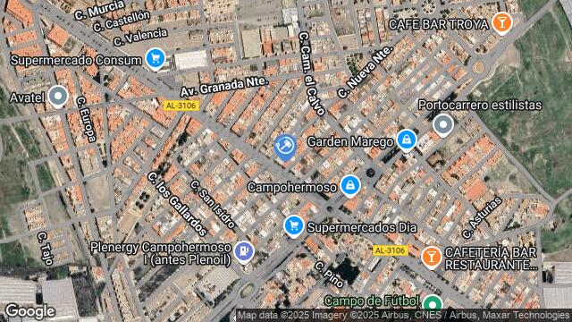 Ubicación de la subastas Subasta de solar en NIJAR