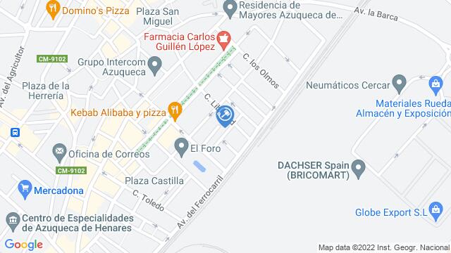 Ubicación de la subastas Subasta de vivienda en AZUQUECA DE HENARES