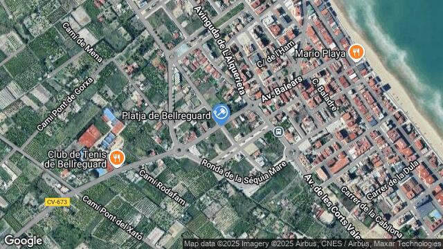 Ubicación de la subastas Subasta de local comercial en BELLREGUARD