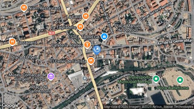 Ubicación de la subastas Subasta de vivienda en Tàrrega
