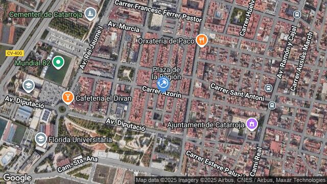 Ubicación de la subastas Subasta de vivienda en CATARROJA