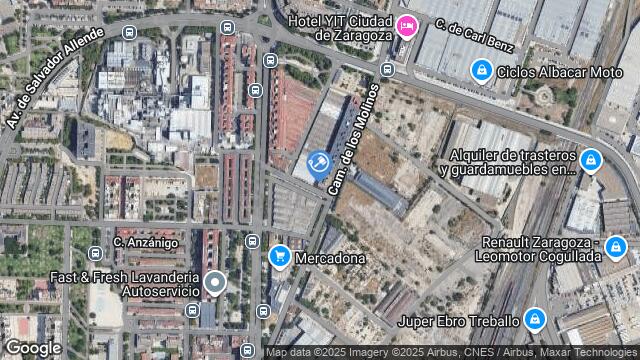 Ubicación de la subastas Subasta de garaje en ZARAGOZA