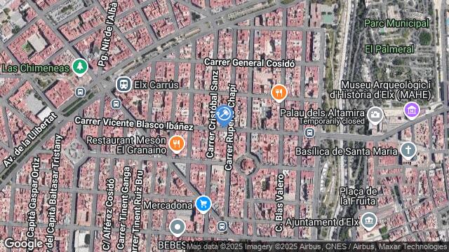 Ubicación de la subastas Subasta de vivienda en ELX