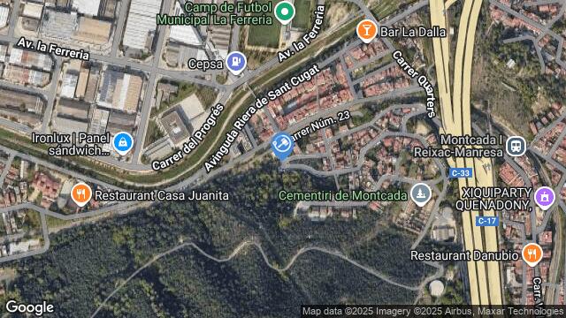 Ubicación de la subastas Subasta de vivienda en Sant Adrià de Besòs