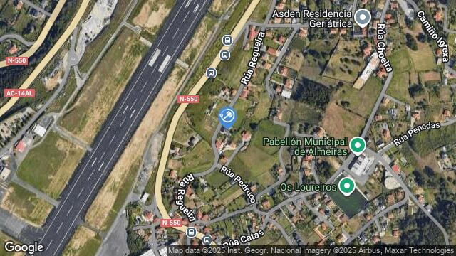 Ubicación de la subastas Subasta de finca rústica en ARZUA