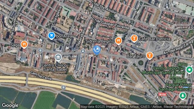 Ubicación de la subastas Subasta de cl santa isabel ( zaragoza) en ZARAGOZA