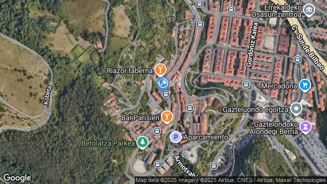 Ubicación de la subastas Subasta de vivienda en Bilbao