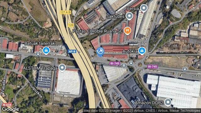Ubicación de la subastas Subasta de nave industrial en VALLE DE TRÁPAGA/TRAPAGARAN