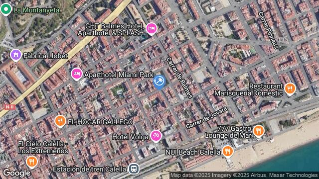 Ubicación de la subastas Subasta de vivienda en Calella
