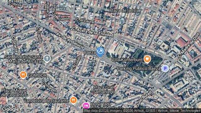 Ubicación de la subastas Subasta de solar en BAEZA