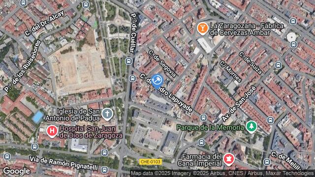 Ubicación de la subastas Subasta de cl lapuyade ( zaragoza) en ZARAGOZA