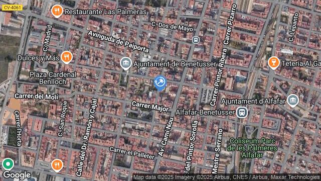 Ubicación de la subastas Subasta de vivienda en BENETUSSER
