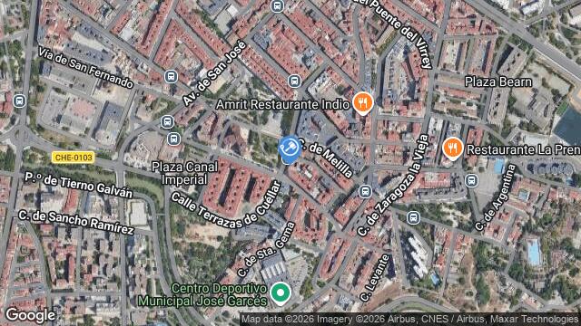 Ubicación de la subastas Subasta de garaje en Zaragoza