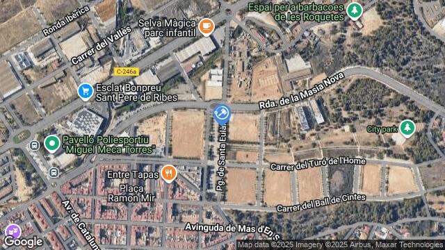Ubicación de la subastas Subasta de vivienda en SANT PERE DE RIBES