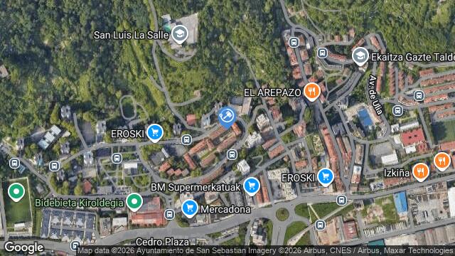 Ubicación de la subastas Subasta de av buenavista ( donostia/san sebastiÁn) en DONOSTIA/SAN SEBASTIÁN