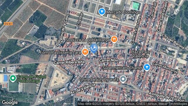 Ubicación de la subastas Subasta de otros en LA POBLA LLARGA