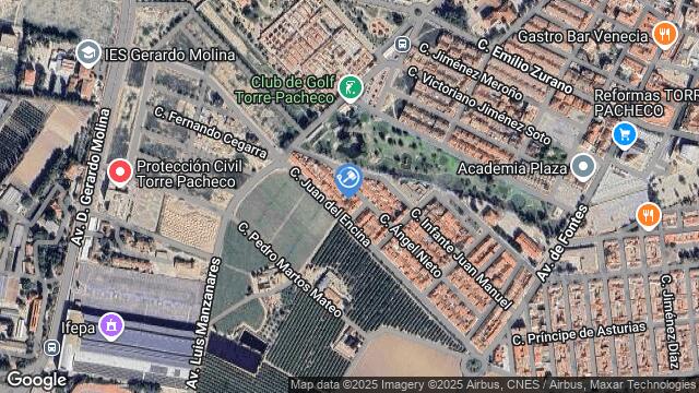 Ubicación de la subastas Subasta de vivienda en Torre-Pacheco