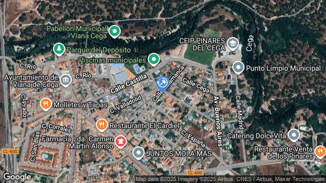 Ubicación de la subastas Subasta de vivienda en VIANA DE CEGA