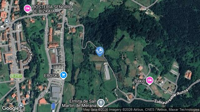Ubicación de la subastas Subasta de acerecho goitiz  ( bakio - bizkaia) en BIZKAIA