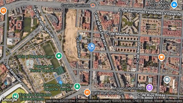 Ubicación de la subastas Subasta de garaje en MADRID