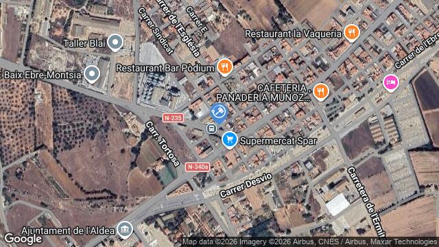 Ubicación de la subastas Subasta de vivienda en l'Aldea