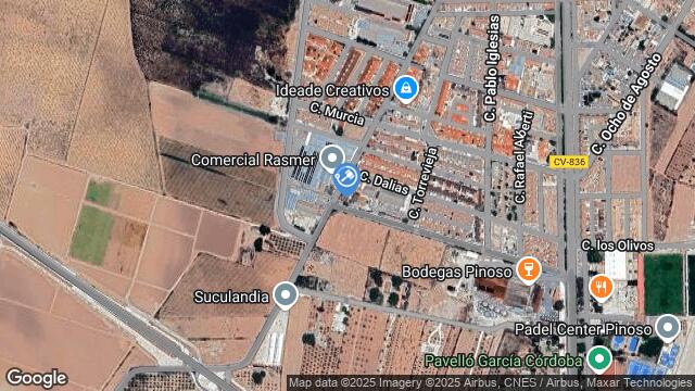 Ubicación de la subastas Subasta de local comercial en PINOSO