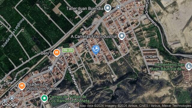 Ubicación de la subastas Subasta de cl esperanza en Murcia
