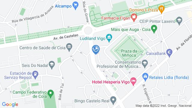 Ubicación de la subastas Subasta de vivienda en VIGO