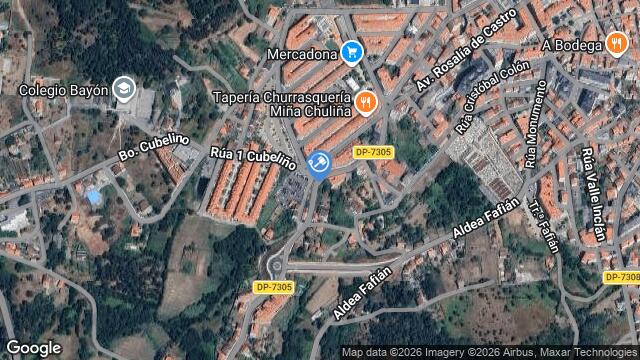 Ubicación de la subastas Subasta de vivienda en Ribeira