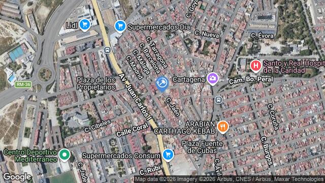 Ubicación de la subastas Subasta de cl almeria ( cartagena) en CARTAGENA