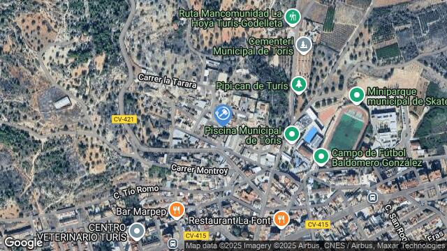 Ubicación de la subastas Subasta de otros en TURIS