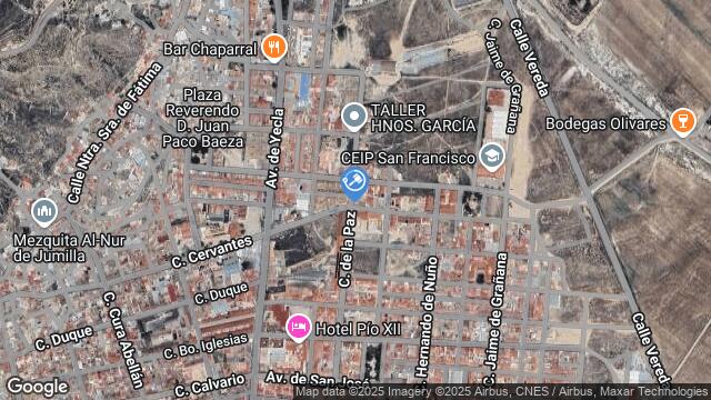 Ubicación de la subastas Subasta de vivienda en Jumilla