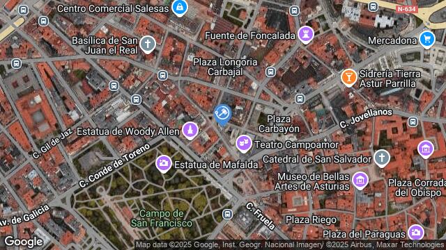 Ubicación de la subastas Subasta de vivienda en OVIEDO