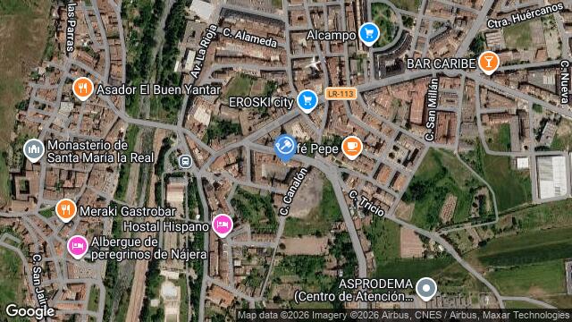 Ubicación de la subastas Subasta de 5574  ( najera - la rioja) en LA RIOJA