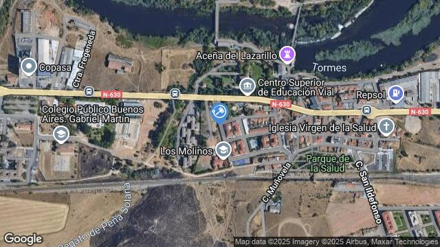 Ubicación de la subastas Subasta de garaje en SALAMANCA