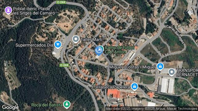 Ubicación de la subastas Subasta de vivienda en LA TORRE DE CLARAMUNT