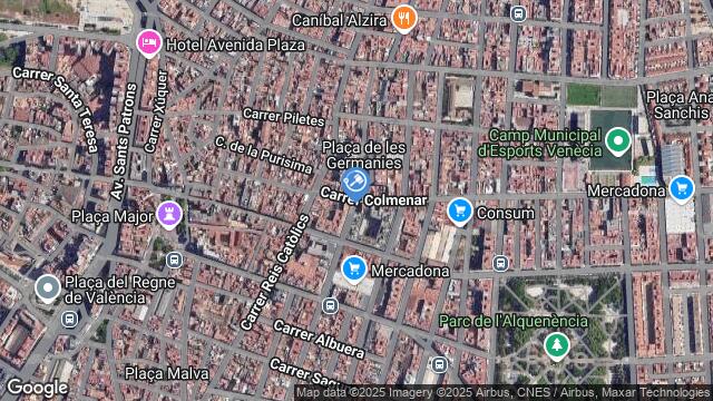 Ubicación de la subastas Subasta de vivienda en ALZIRA
