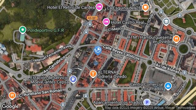 Ubicación de la subastas Subasta de vivienda en OVIEDO